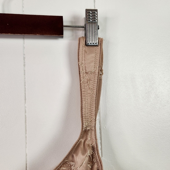 Felina Emotions Bra 40D Leaves Nude Beige Underwire Unpadded Unlined Comfort - Picture 7 of 10